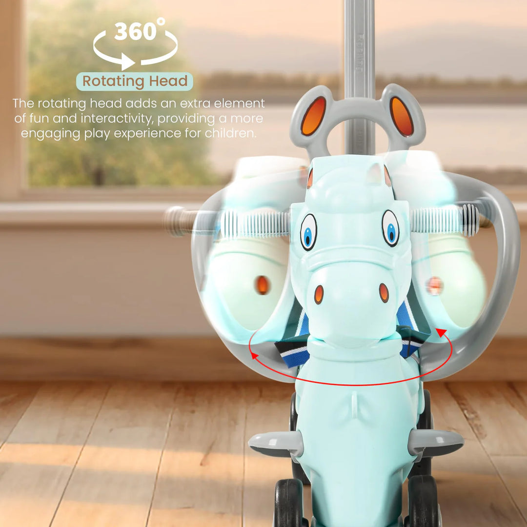Kidzon 2 in 1 Baby Horse Rider-Kids Ride On Push Car Toy Car Rider Babies