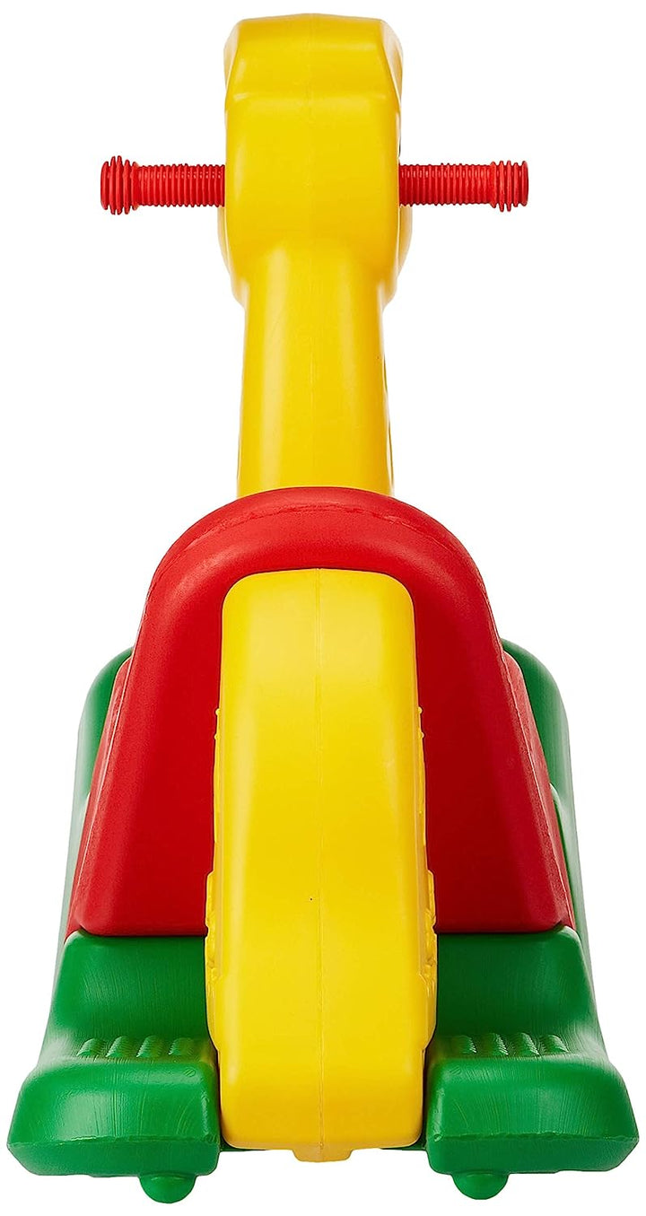 Kidzon Baby Plastic Horse Rocker Ride-on Toy for Indoors and Outdoors for Boys and Girls (Multicolour)