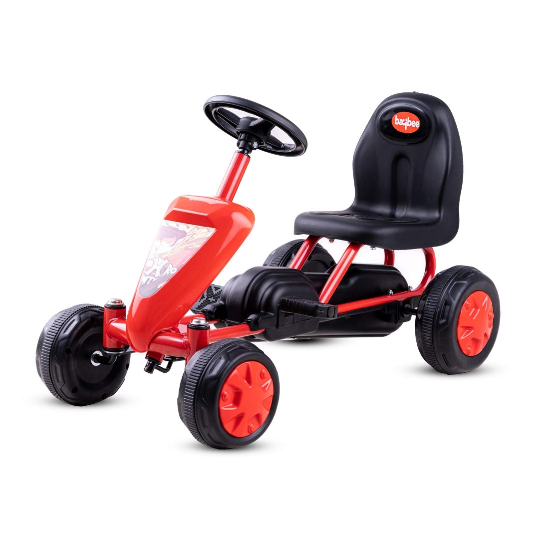 Kids Mini Cruiser Pedal Go Kart Racing Ride on Toy car for Baby