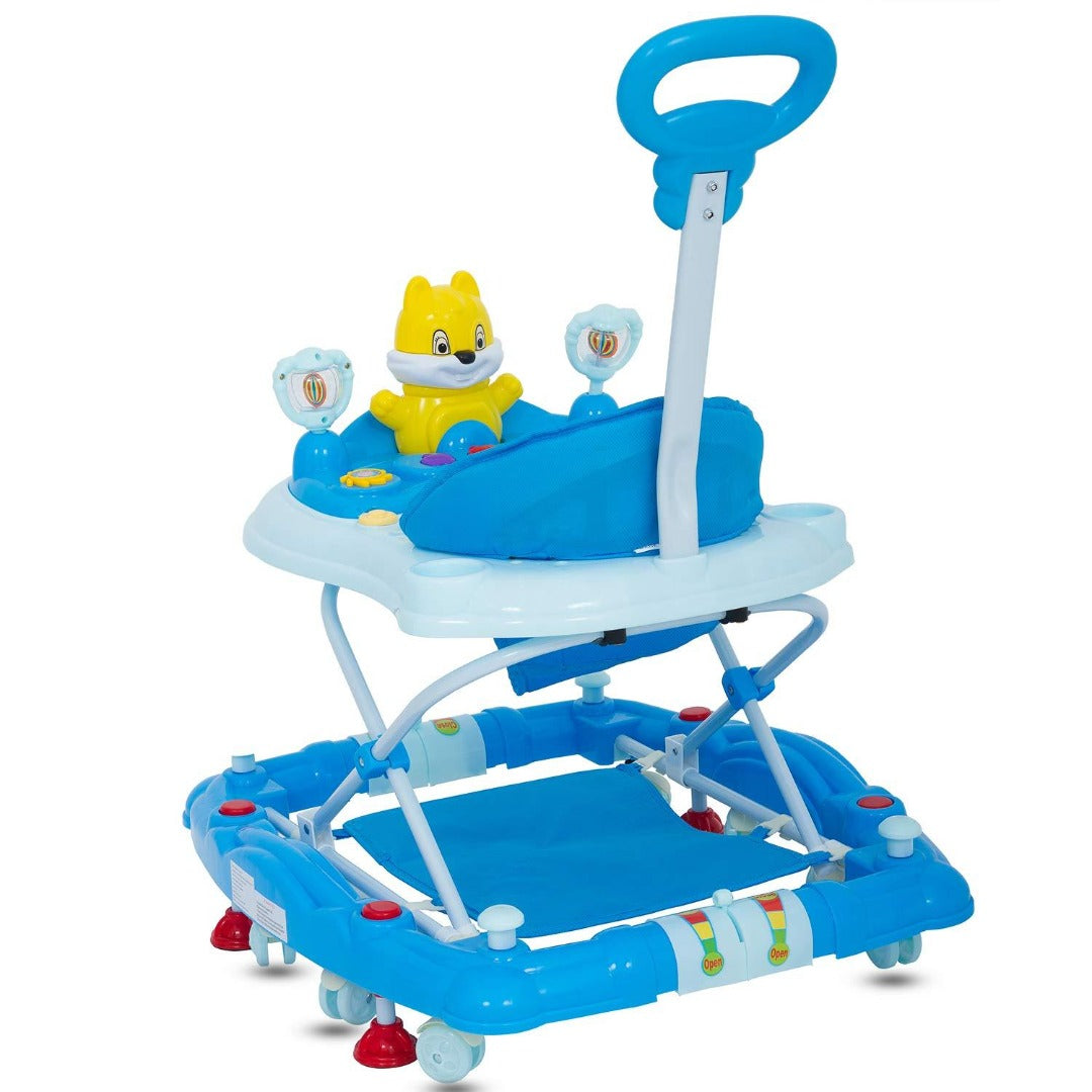 Looey Baby Walker Cum Rocker Round Kids Walker for Babies Cycle with KIDZON ONLINE