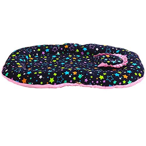 Bloom Classic Baby Bedding Set for New Born Babies with Thick Mattress & Neck Pillow | Baby Sleeping Bed | Newborn Baby Bed for Infants| Portable Bassinet-Nest for Co-Sleeping Baby 0 - 12 Months