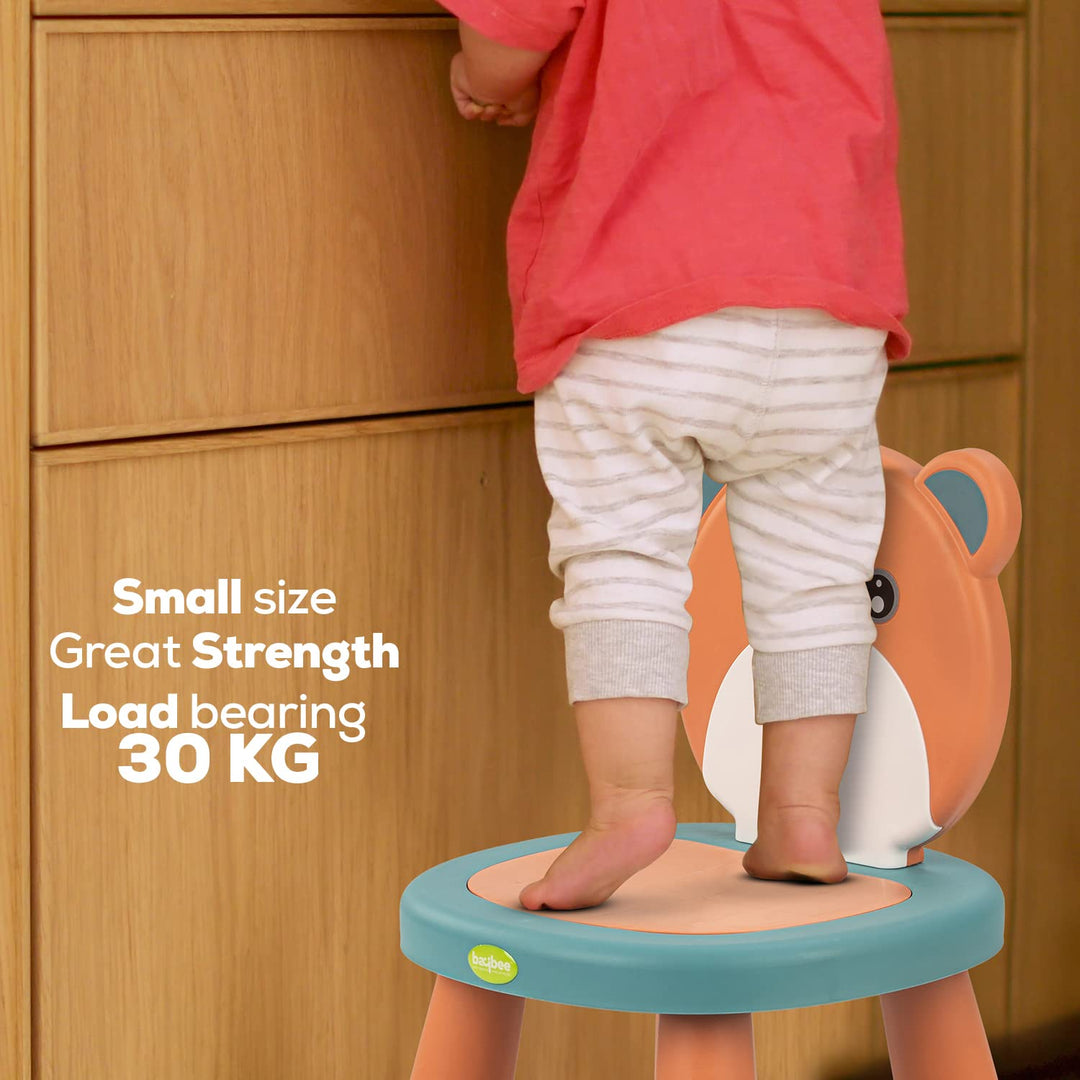 Detachable Baby Chair for Kids Study Table Chair with Non-Slip Base & High Backrest | Booster Seat for Baby | Home School Kids Chair for Baby Toddlers 1 to 5 Years Boys Girls