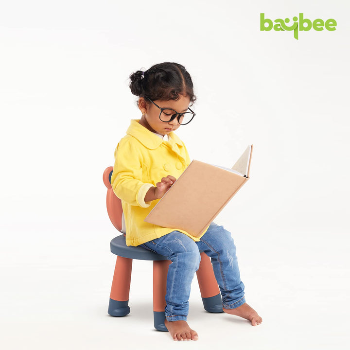 Detachable Baby Chair for Kids Study Table Chair with Non-Slip Base & High Backrest | Booster Seat for Baby | Home School Kids Chair for Baby Toddlers 1 to 5 Years Boys Girls