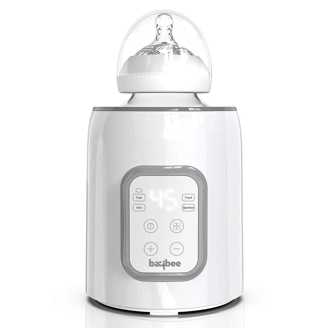 5 in 1 Baby Bottle Warmer & Sterilizer | Electric Baby Food,Water & Milk Heater & Defrost with Manual Temperature Adjustment & Single Bottle | Baby Feeding Bottle Sterilizer