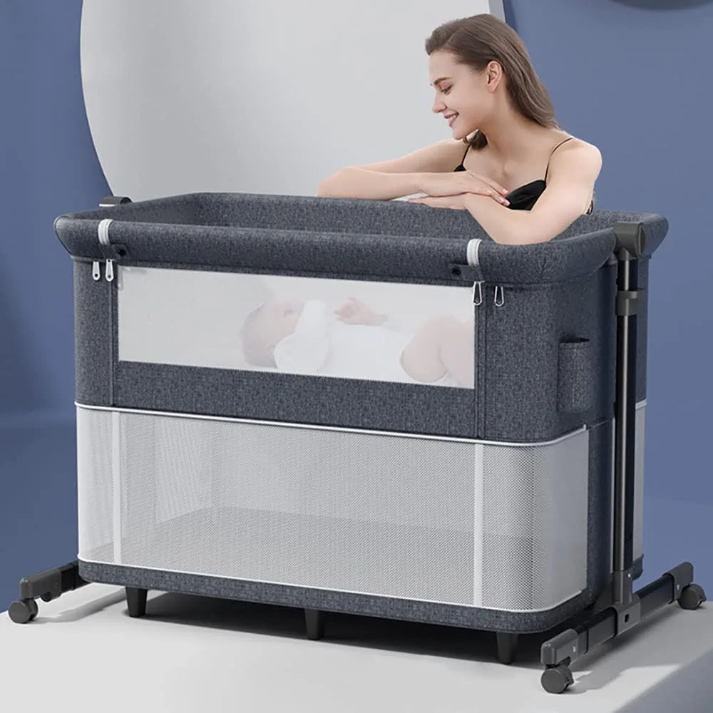 Patented Multifunctional 10 in Portable Baby Crib Cot Cradle