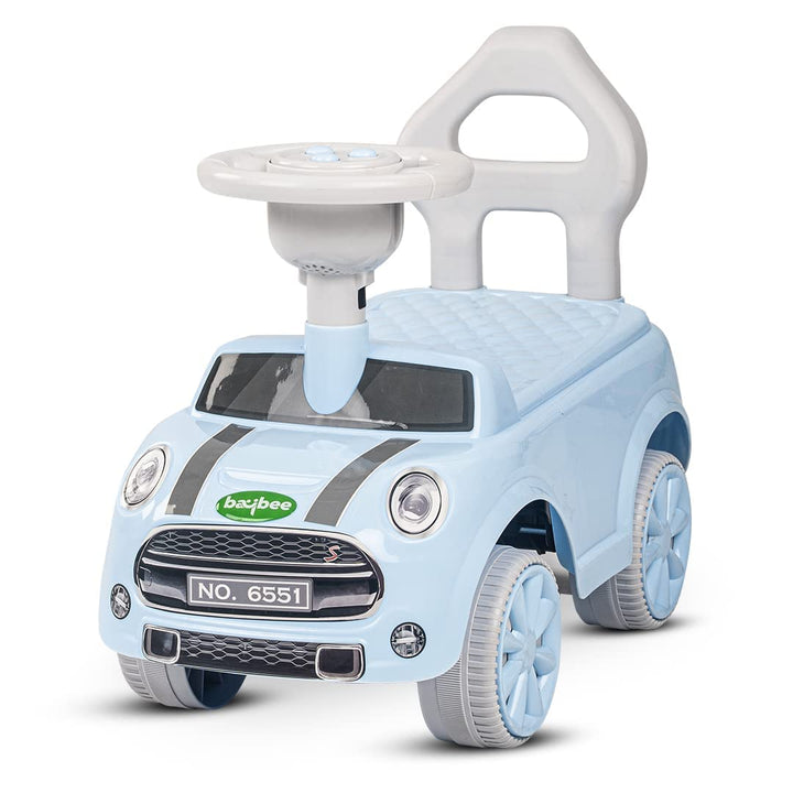 Cooper Baby Push Car Ride on Toy for Kids Rider Car with Music & Horn Button Car Non Battery Operated Ride On
