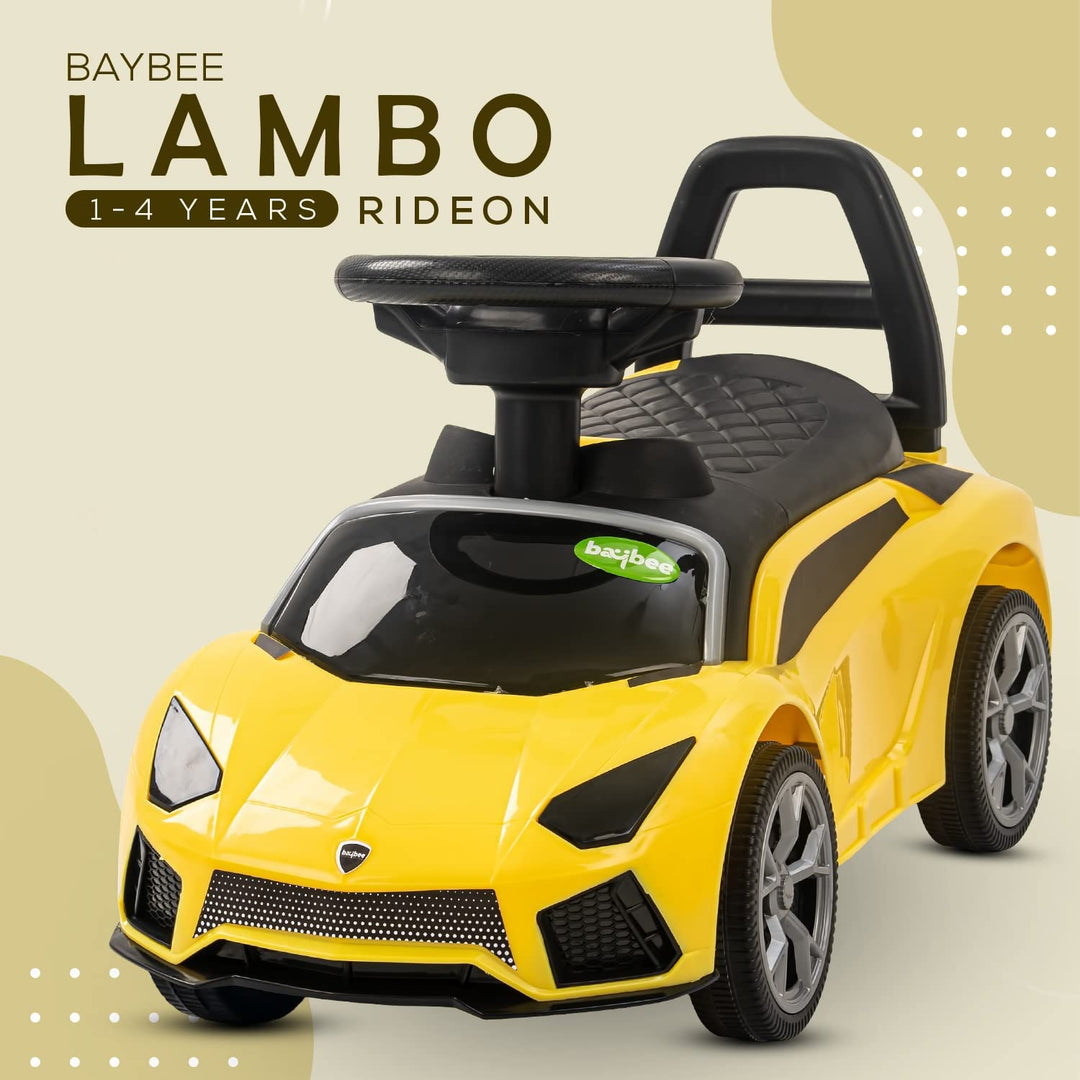 Baby Ride On Car for Kids ,Push Car Kids Car Toys for Kids with Music & High Backrest | Toddler/Infants Ride On Car Suitable Kids for Boys & Girls(1-3 Years)