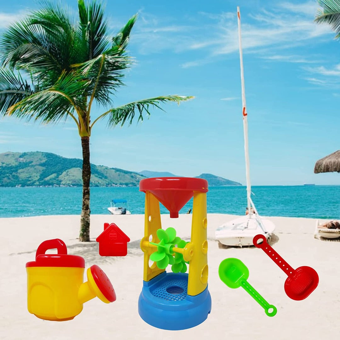 RATNA'S Selfie Beach Play Set for Kids/Toddlers Beach Toys Set Sand Game for Kids to Play at Beach - 5 PCS Multicolor