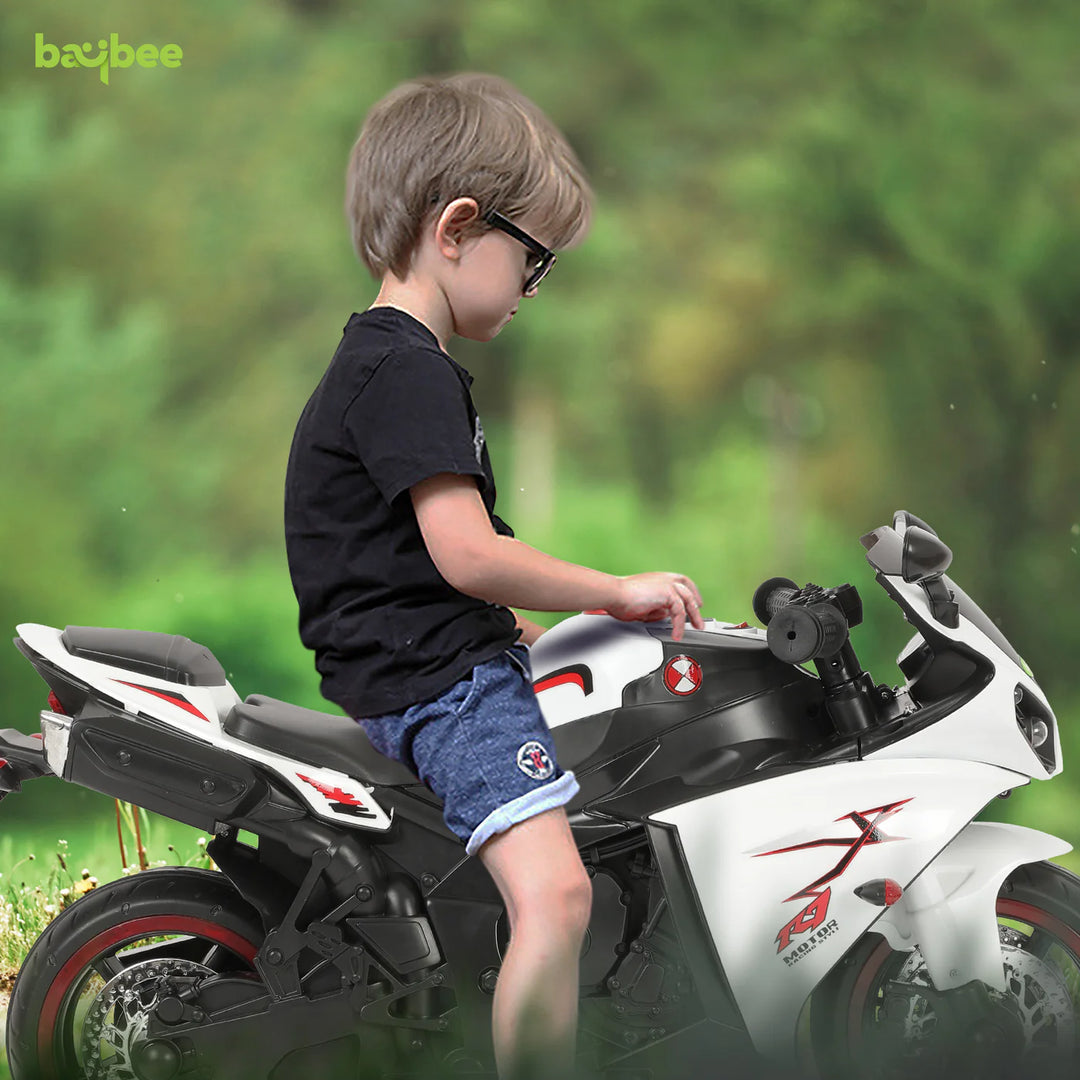 KIDZON R7 Kids Battery Operated Bike for Kids with Light & Music