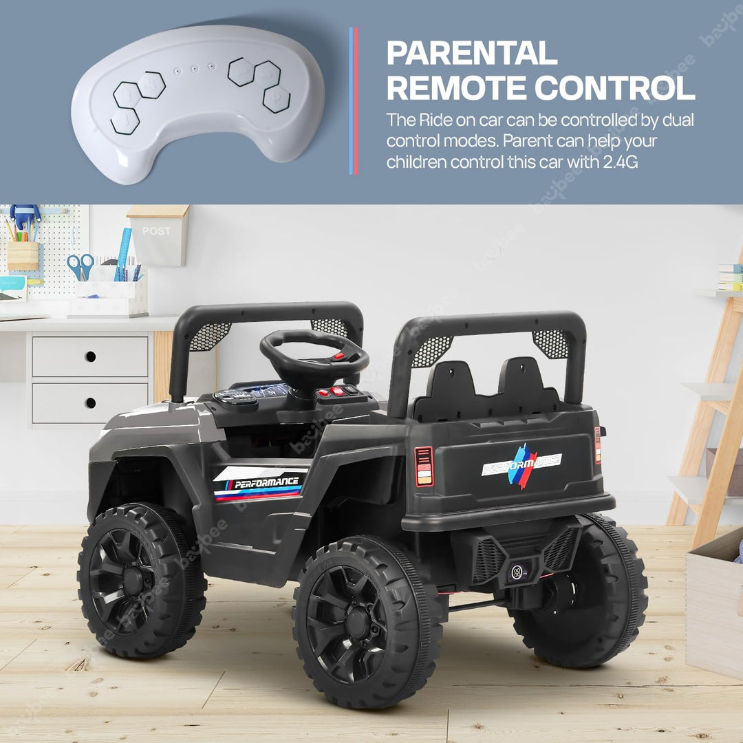 Alfton Battery Operated Jeep for Kids, Ride on Toy Kids Car