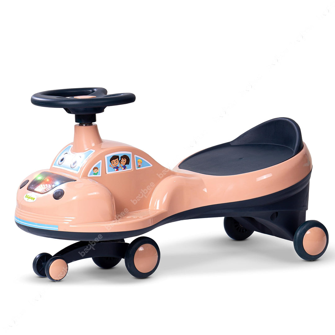 Magic Swing Cars for Kids Baby Twister Ride on Toy Car for Kids with PU LED Wheels & Music, Ride on Magic car for Kids 3 to 8 Years Boy & Girl