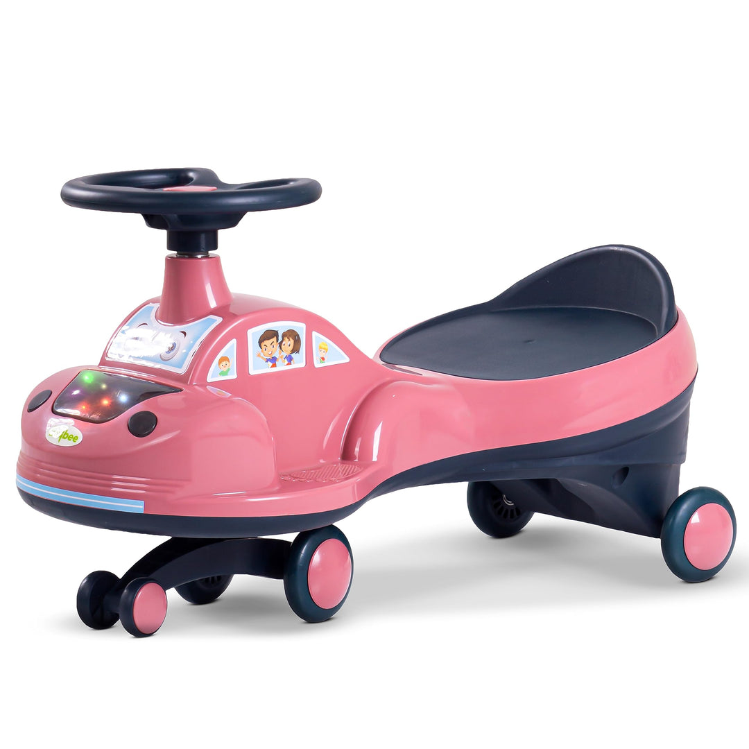 Magic Swing Cars for Kids Baby Twister Ride on Toy Car for Kids with PU LED Wheels & Music, Ride on Magic car for Kids 3 to 8 Years Boy & Girl