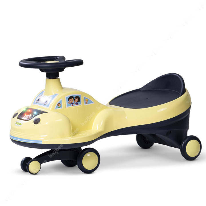 Magic Swing Cars for Kids Baby Twister Ride on Toy Car for Kids with PU LED Wheels & Music, Ride on Magic car for Kids 3 to 8 Years Boy & Girl