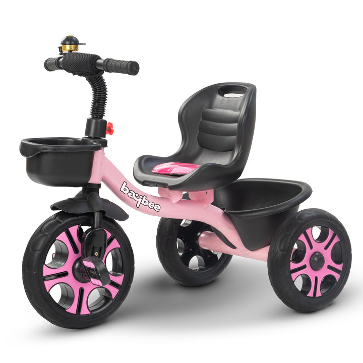 Trixg Baby Tricycle for Kids, Smart Plug & Play Kids Cycle with Eva Wheels,for Kids 2 to 5 Years Boy Girl