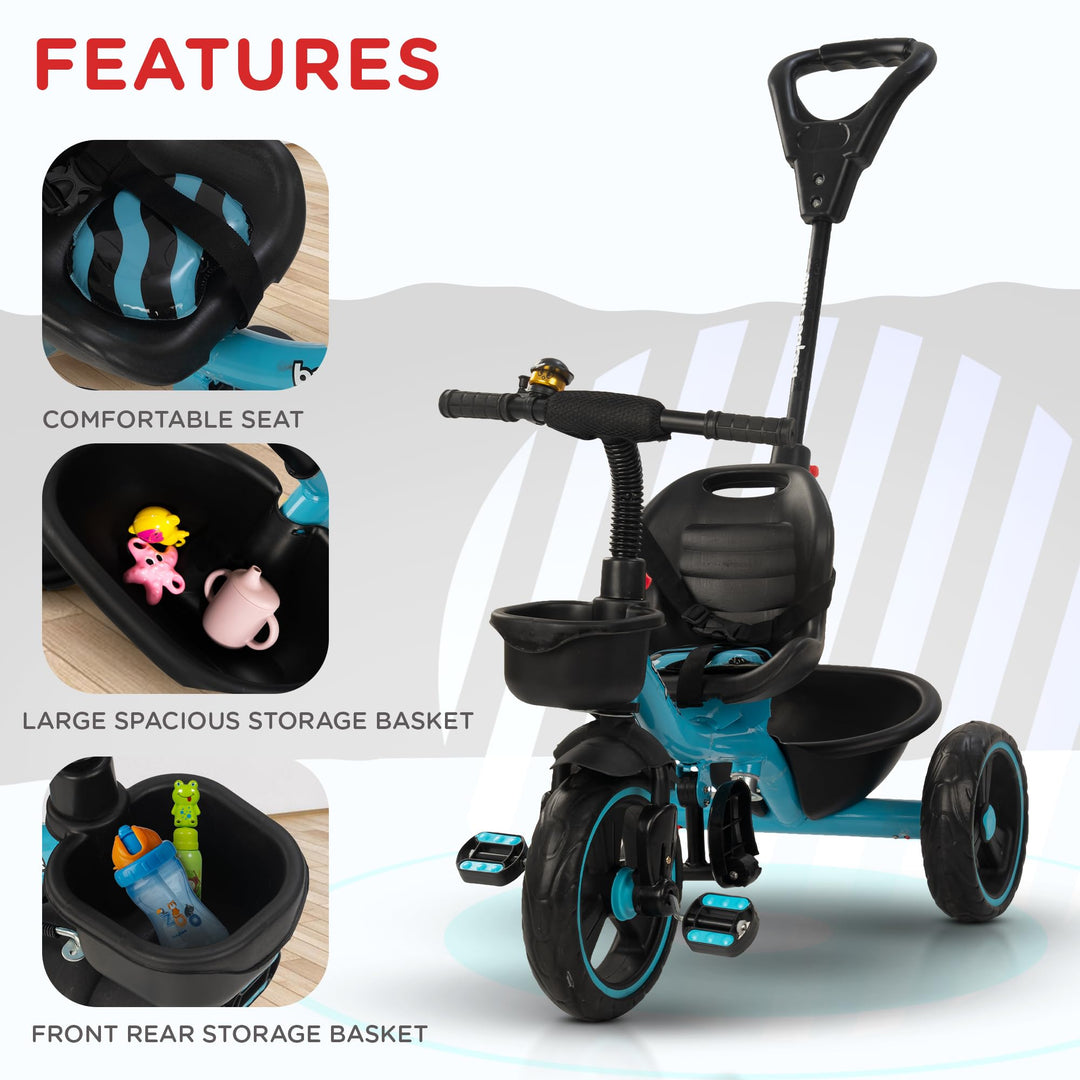 Trixg Pro Baby Tricycle for Kids, Smart Plug & Play Kids Cycle with Eva Wheels for Kids 2 to 5 Years Boy Girl