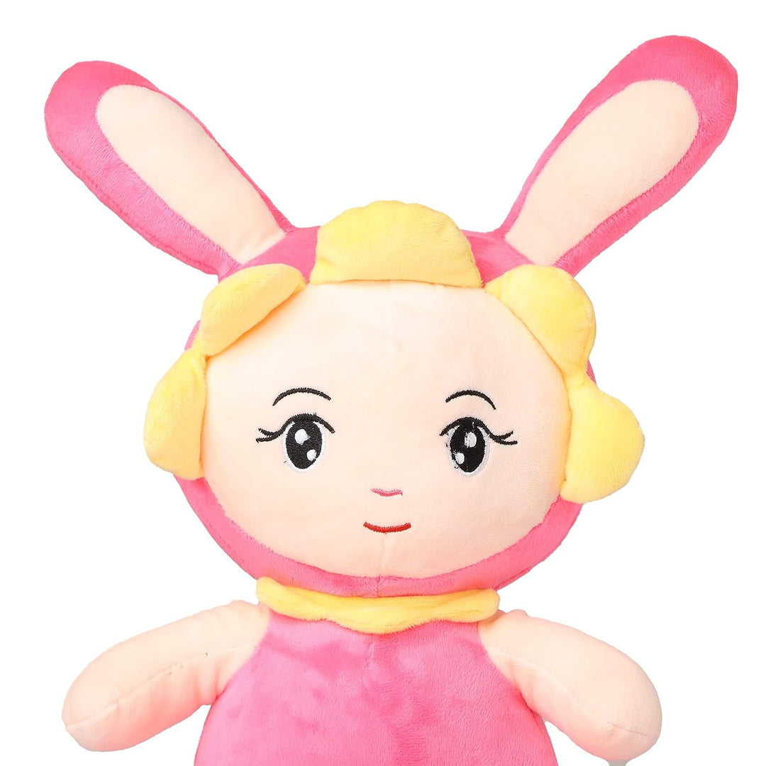 FunZoo Soft Toy Super Soft Cute Looking Smiling Washable/Stuffed Soft Plush Girl Doll Toy 35 cm - Helps to Learn Role Play - 100% Safe for Kids
