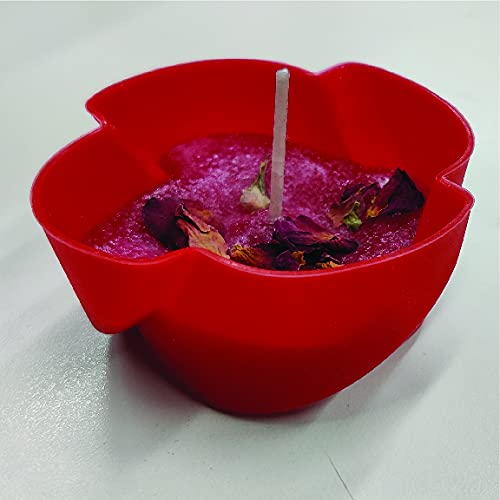 Webby DIY Scented Rose Candle Making Kit | STEAM Learner | Science Experiment Kit | Educational & Learning Activity Toy Kit for Kids, Boys & Girls Age 8+ (Multicolor)