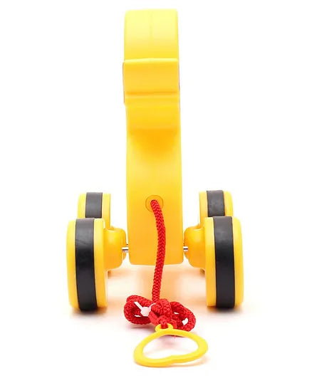 Virgo Toys Pull Along Buddy Duck - Yellow