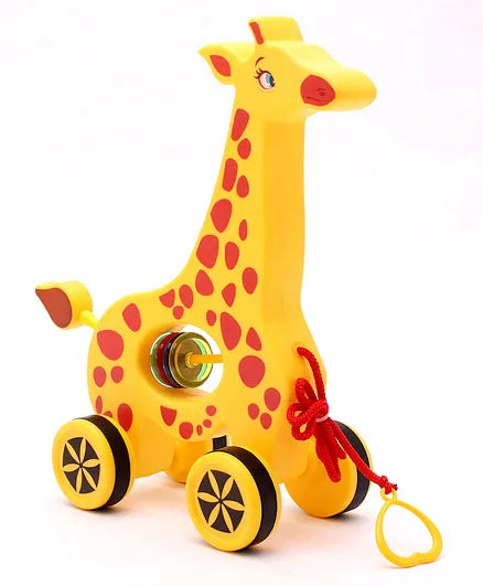 Virgo Toys Pull Along Buddy Giraffe