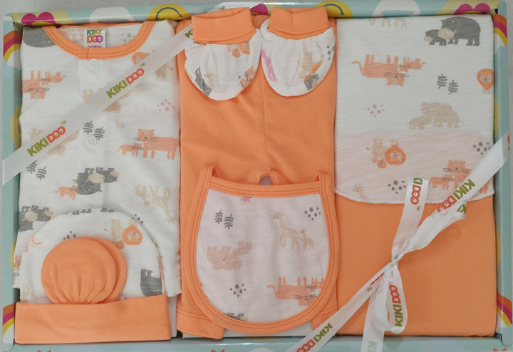 8 Pieces New Born Baby Gift Set, Infant Gift Set, Cotton Clothing Set for Boys and Girls(0-3 Months)