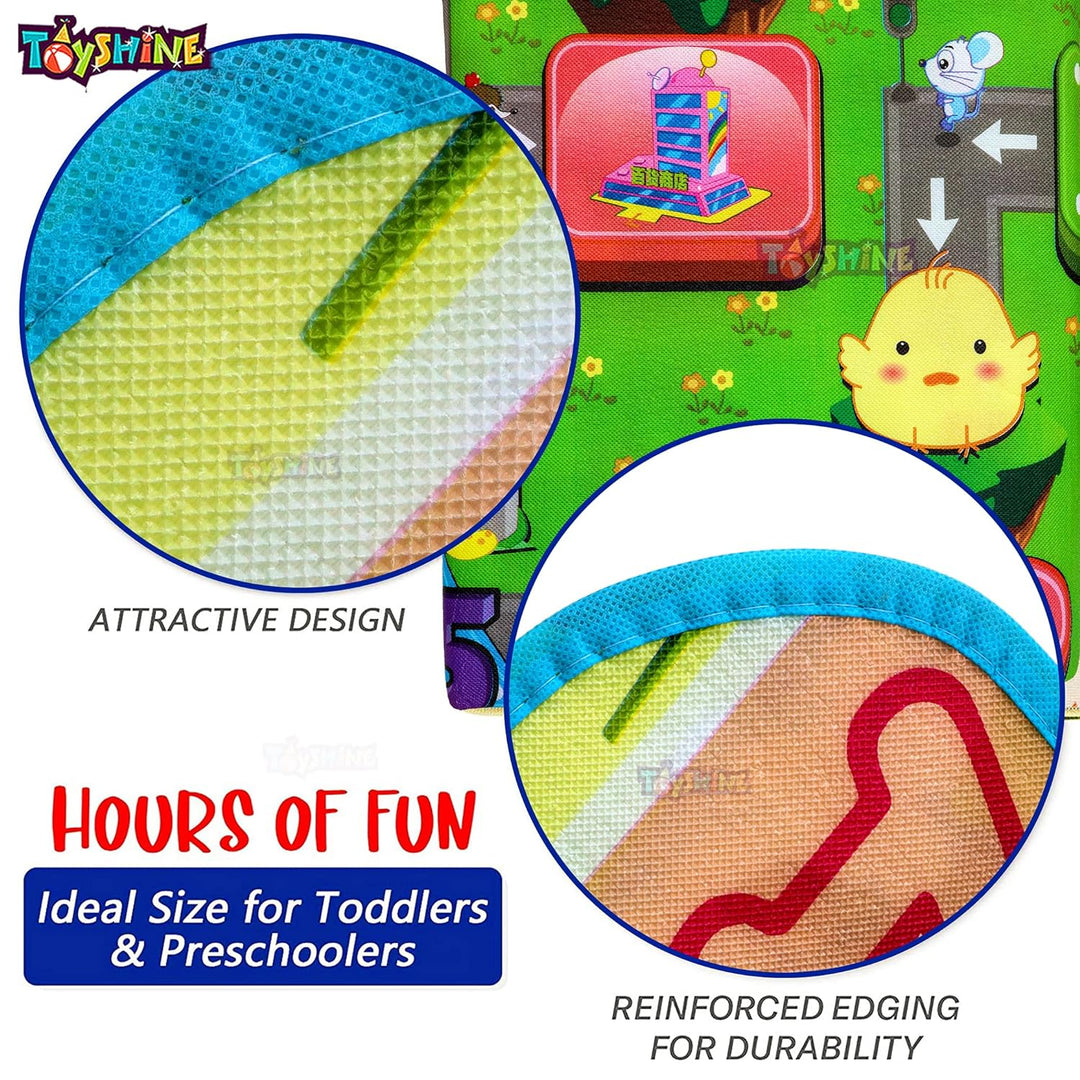 Waterproof Large Size Double Side Soft Baby Play Crawl Floor Mat for Kids Model 2