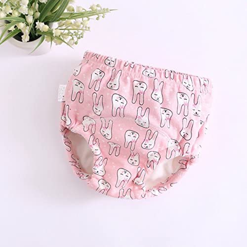 Cute Cloth Diapers Cover Baby Nappies Infant Washable Diapers Reusable Baby Training Pants Cotton Nappy Changing(PCK of 2)