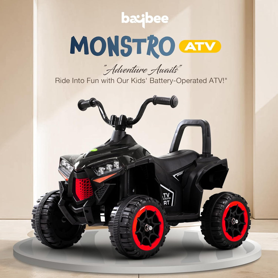 Monstro ATV Country Beach Rechargeable Battery Operated/Powered Ride on Car