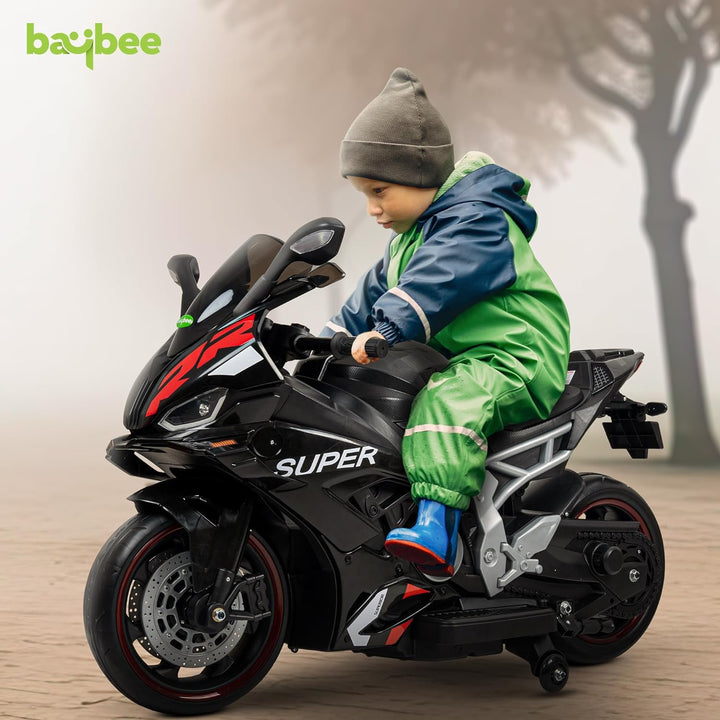 Battery Operated Bike for Kids with LED Light & Music | Baby Ride on Toy