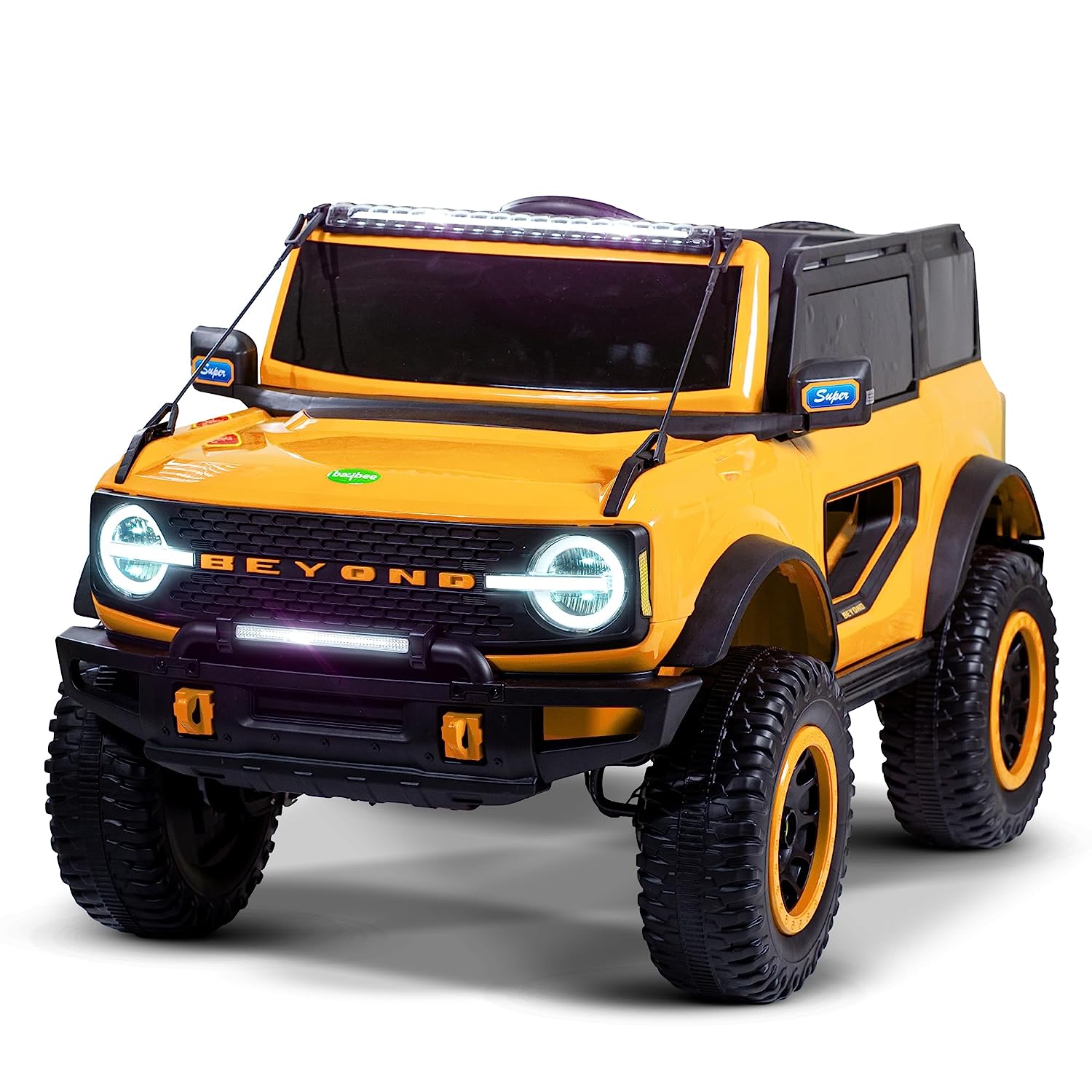 Luminous ride car on sale led light