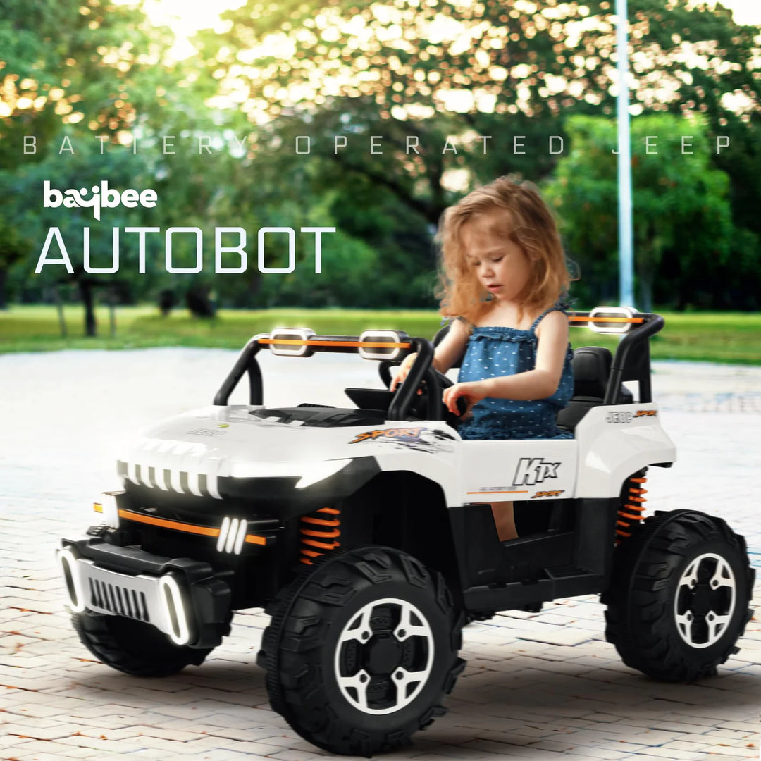 KIDZON Autobot Rechargeable Battery Operated Jeep for Kids Ride on To KIDZON ONLINE