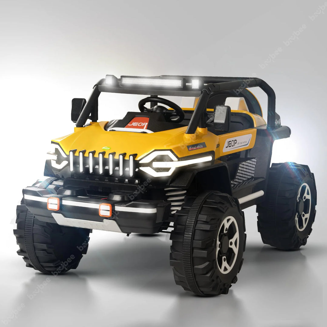 KIDZON Fury Rechargeable Battery Operated Jeep for Kids