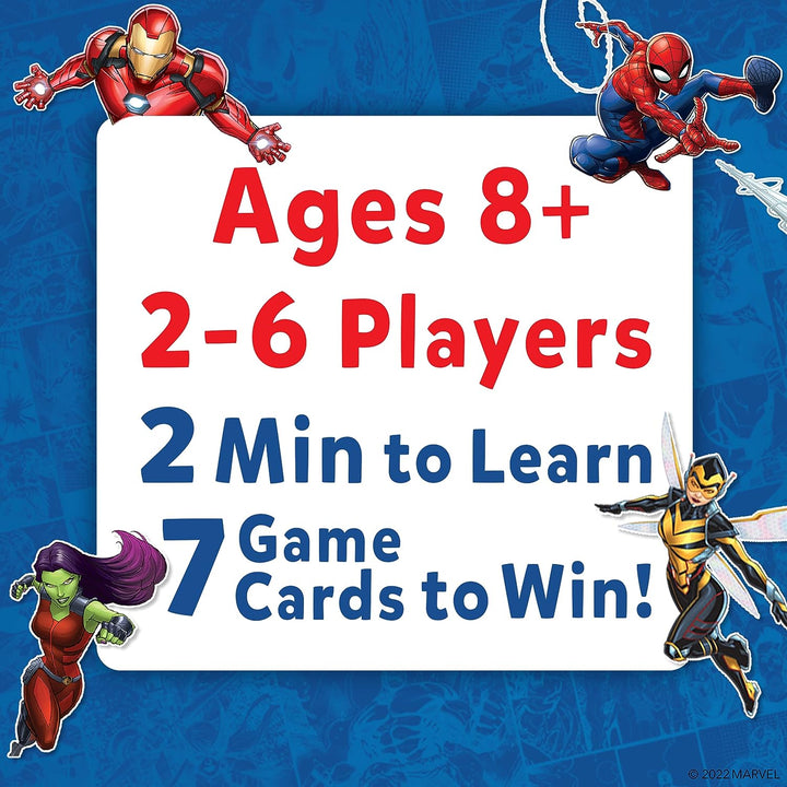 Skillmatics Marvel Card Game - Guess in 10, Gifts for 8 Year Olds and Up, Super Fun Spider-Man, Iron Man Game, Avengers Card Set for Kids