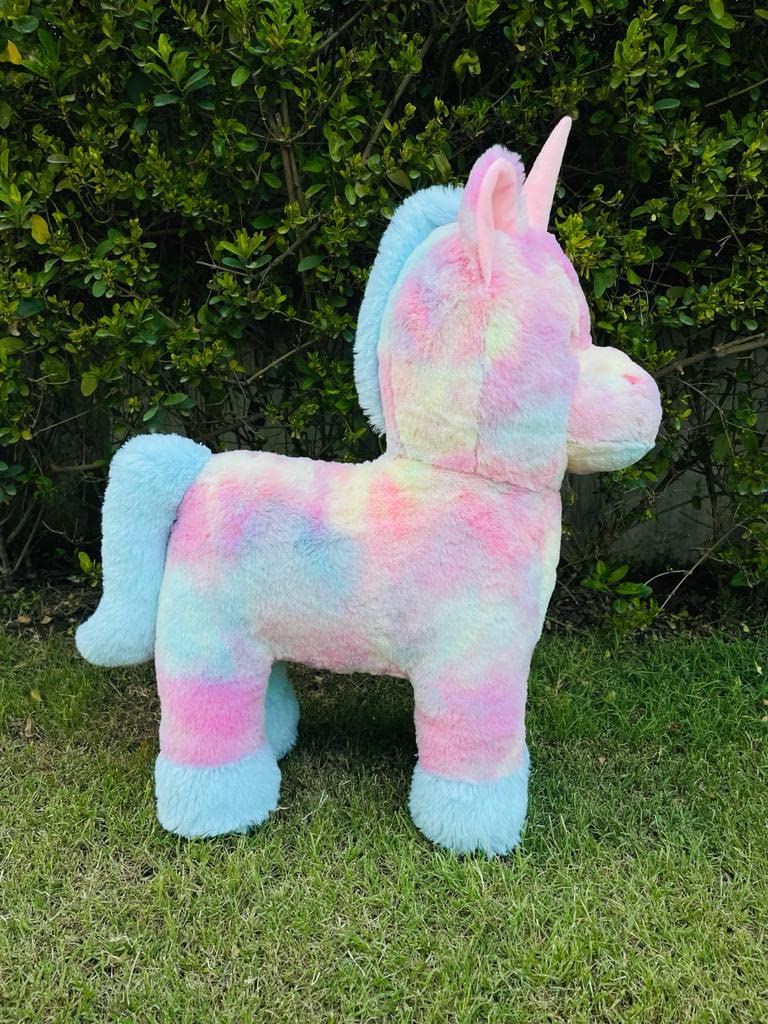 FunZoo Soft Plush Stuffed Toy for Kids & Gifts (Pony Delux 35 cm, Multicolor)