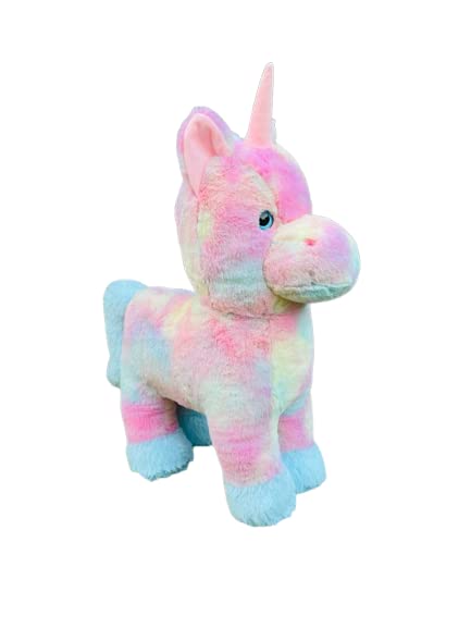 FunZoo Soft Plush Stuffed Toy for Kids & Gifts (Pony Delux 35 cm, Multicolor)