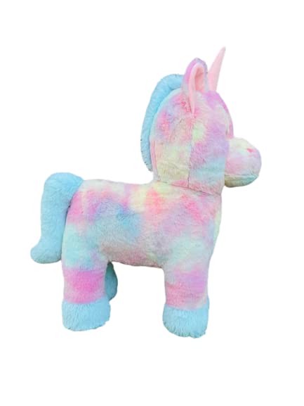 FunZoo Soft Plush Stuffed Toy for Kids & Gifts (Pony Delux 35 cm, Multicolor)