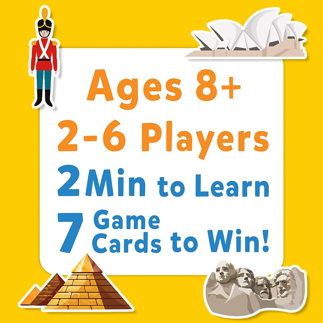 Skillmatics Card Game - Guess in 10 Countries of the World, Gifts for 8 Year Olds and Up, Quick Game of Smart Questions, Fun Family Game