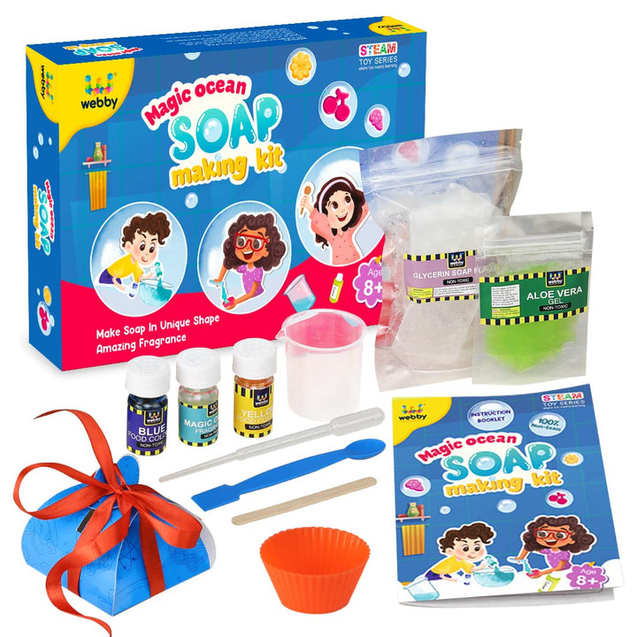 Webby DIY Soap Making Kit |STEM | Educational & Learning | Science Experiment Kit