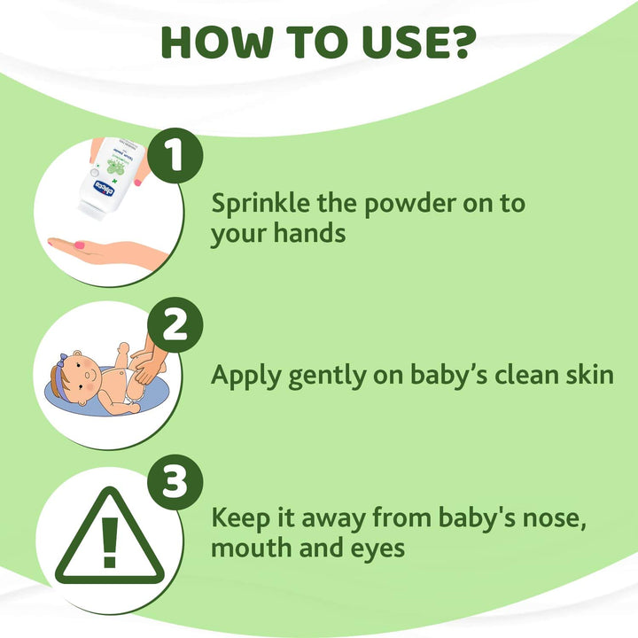 Chicco Baby Moments Talcum Powder, Soothes & Moisturises Baby’s Skin, Vegetarian, Dermatologically tested, Paraben free, 0m+