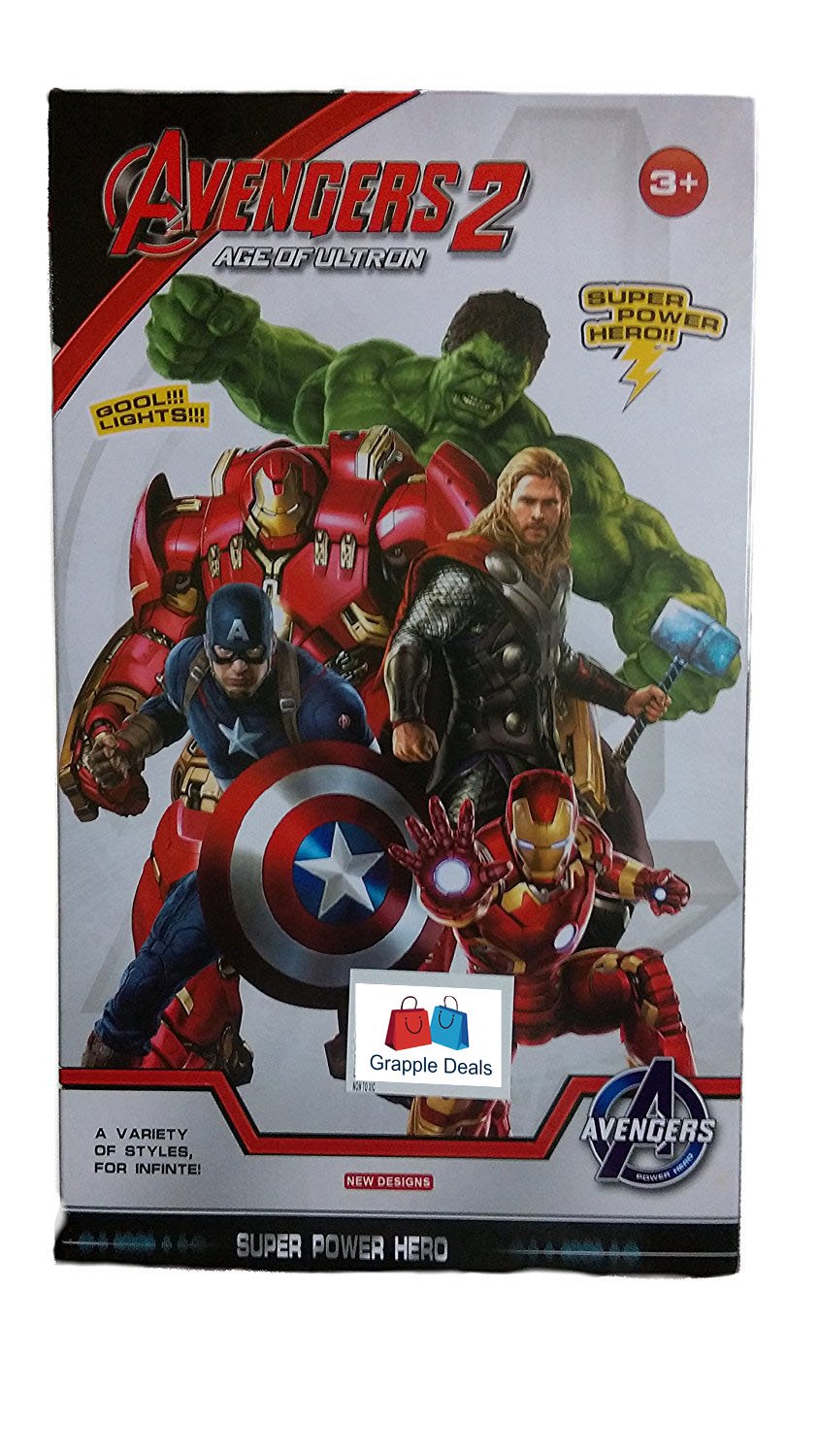 Avengers Thor Action Figure Toy For Kids - Multi Color