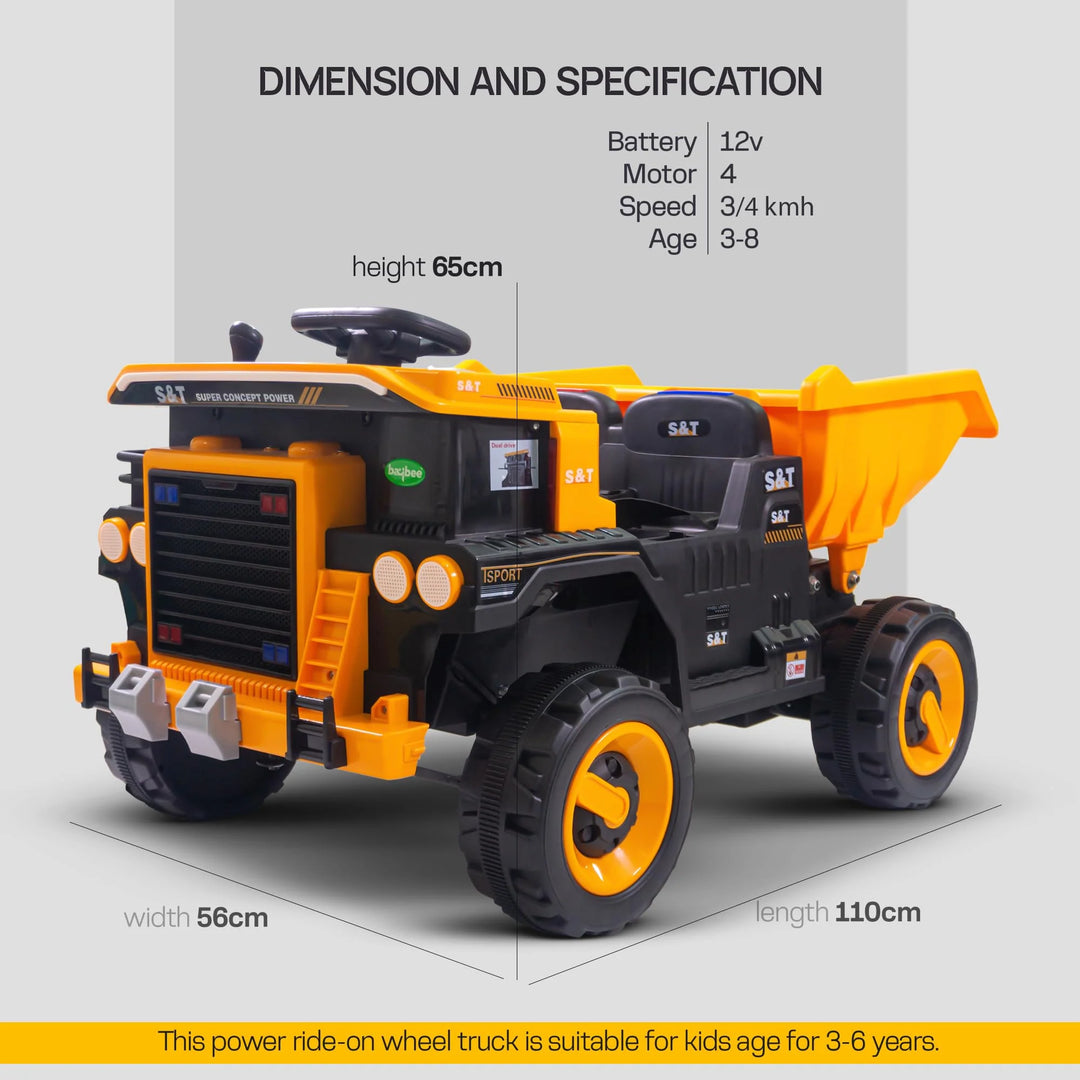 Battery operated kids truck shop