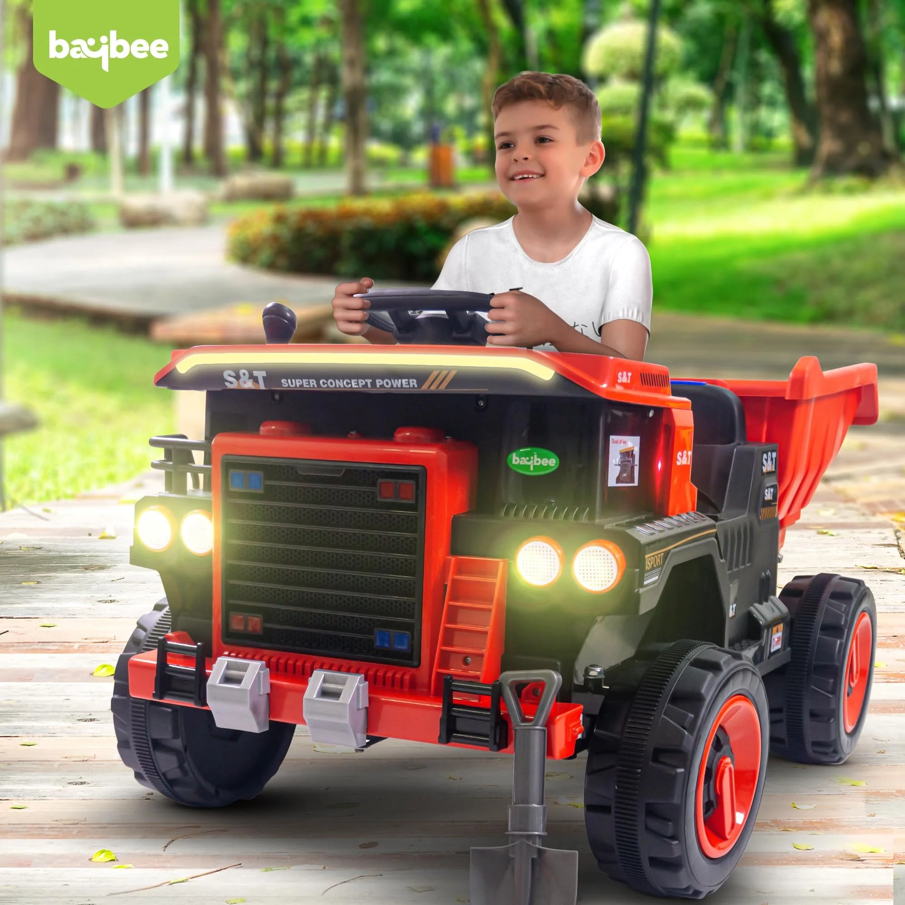 Battery trucks for kids on sale