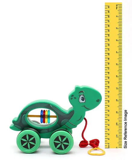 Virgo Toys Pull Along Buddy Turtle - Green