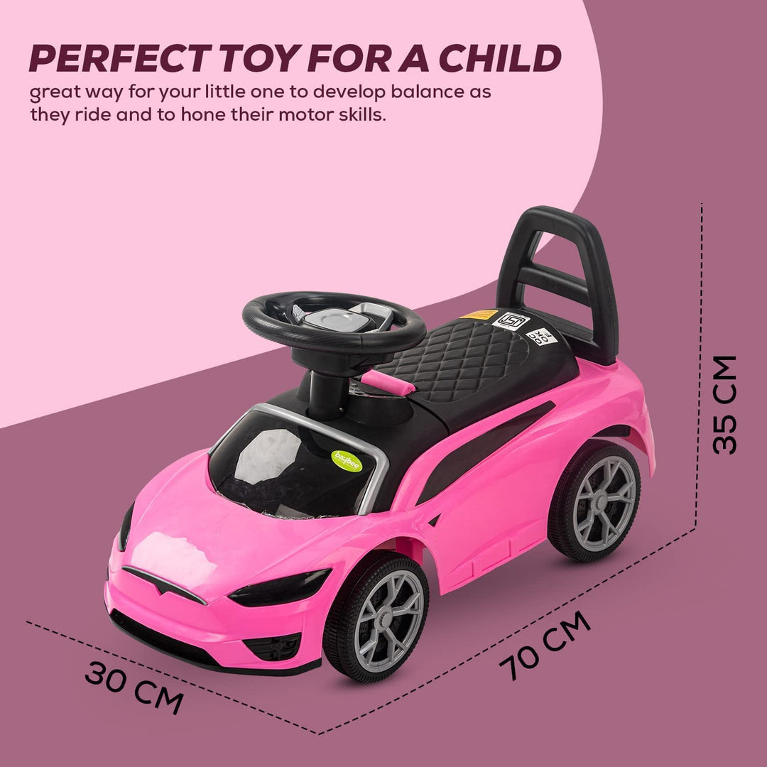 Toddler Ride On Car for Kids,Push Car Kids Car Toys for Baby/Kids with Music & High Backrest |Kids Ride On Car Suitable for Boys & Girls