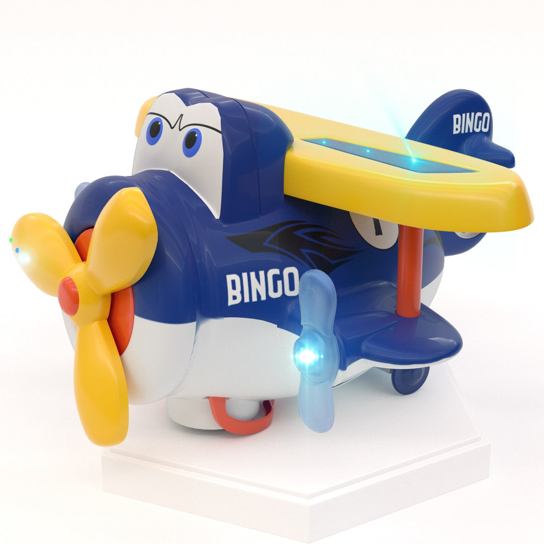Bingo Airplane Toys - BPA Free, Aero Plane for Improving Aeronautical Knowledge of Children