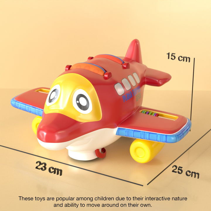 Aircraft Airplane Toys for Kids|Boys|Girls with Lights & Music (Multi-Color)  (Multicolor)