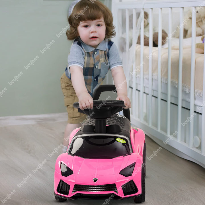 Baby Ride On Car for Kids ,Push Car Kids Car Toys for Kids with Music & High Backrest | Toddler/Infants Ride On Car Suitable Kids for Boys & Girls(1-3 Years)