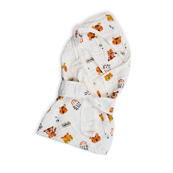 100% ORGANIC COTTON HOODED WRAPPER FOR INFANT