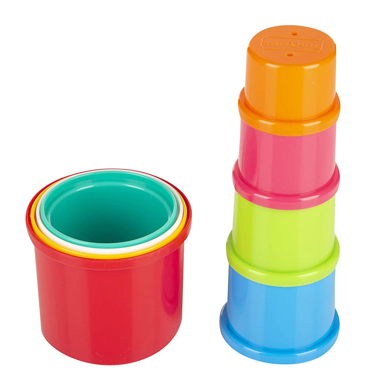 Link Stack N Nest Toy Set , Multicolour 3 in 1 gift set, Develops motor skills , 6 months & above, Infant and Preschool Toys