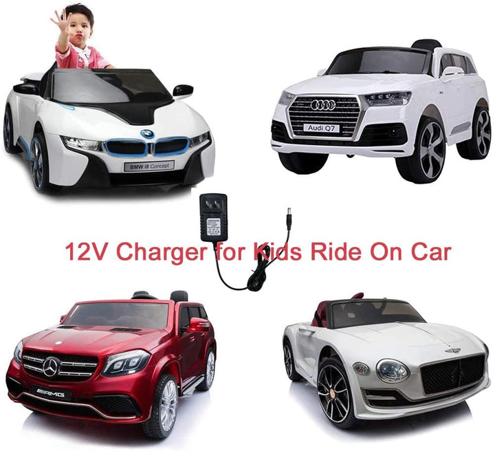 6v Charger for Kids Ride on Toys, 6 Volt Battery Charger for Mercedes Benz bwm Audi Maserati Children Powered Ride on car Battery Power (6 Volt)