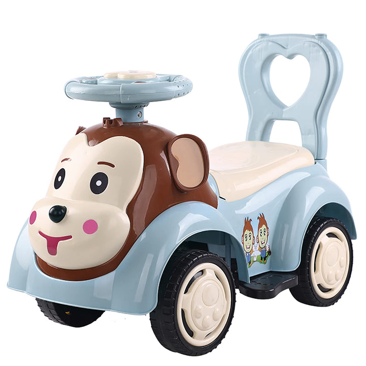 KIA Kids Car Ride-On Baby Car with Light and Music Baby Toy Car for Children - Push Car Rider Toddlers with Smooth Wheels Baby Car Suitable for Boys & Girls Age 1-3 Years